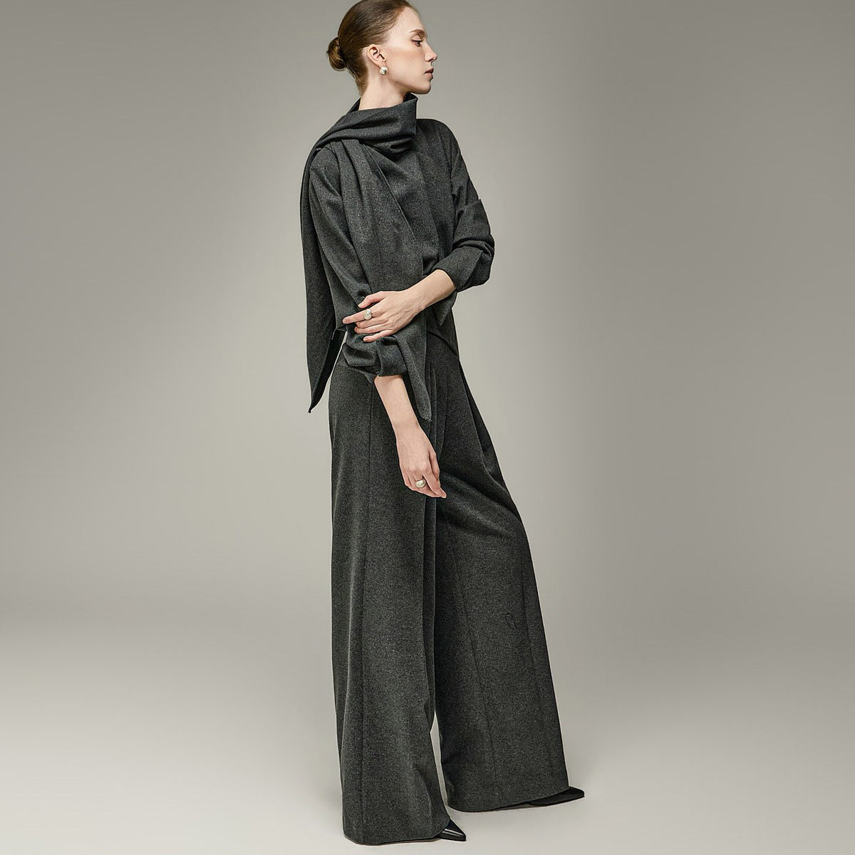 TP2514 Blouse and Slacks Set
