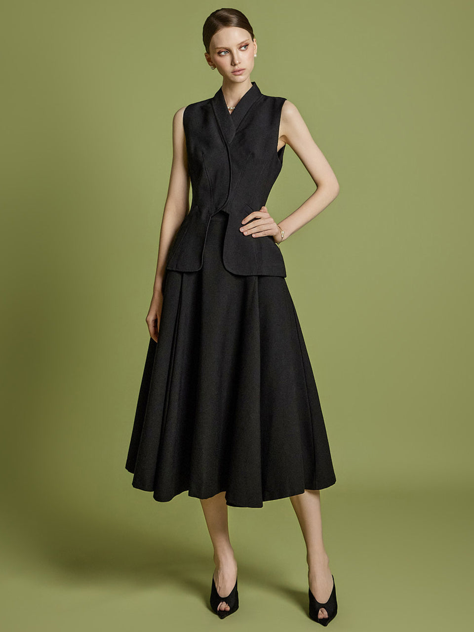 TP9148 Blouse and Skirt Set