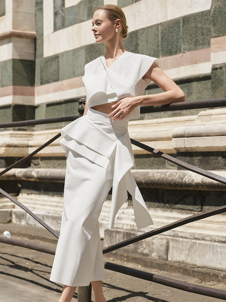 TP9175 Blouse and Skirt Set