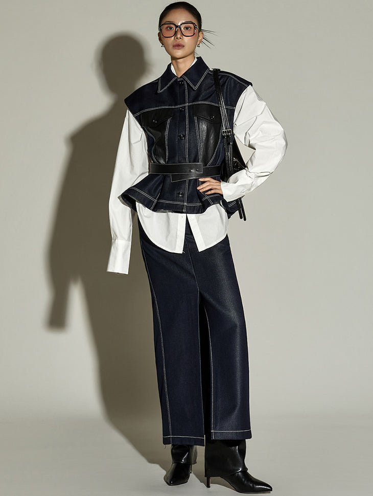 TP9184 Vest and Skirt Set