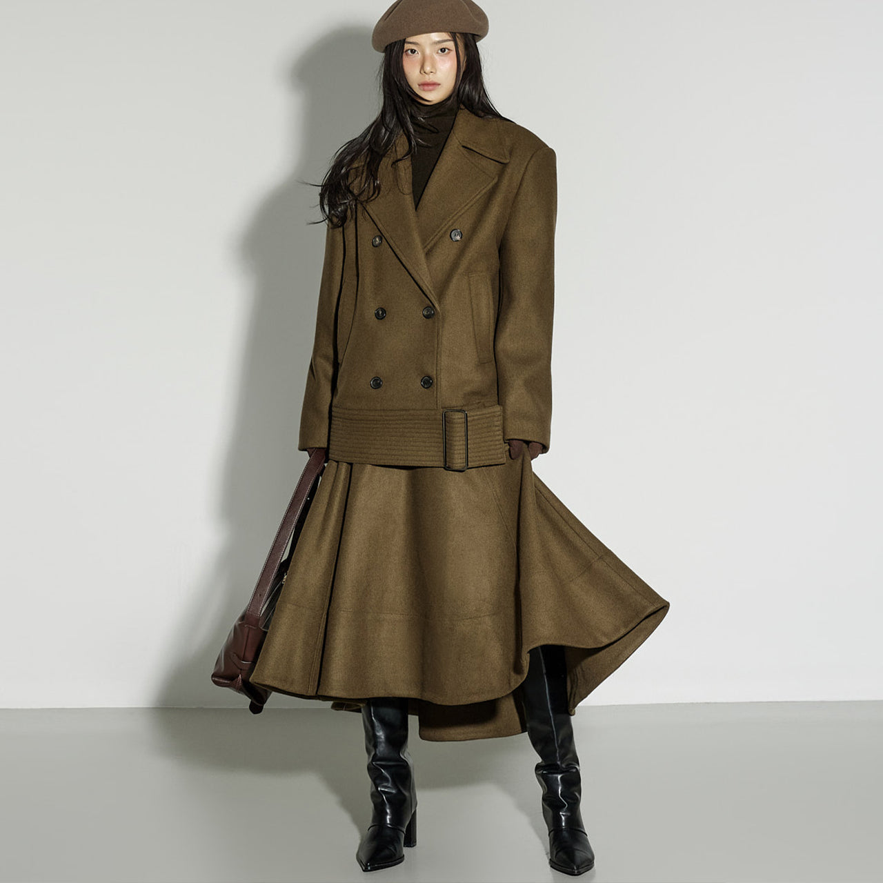 TP9195 Coat and Skirt Set