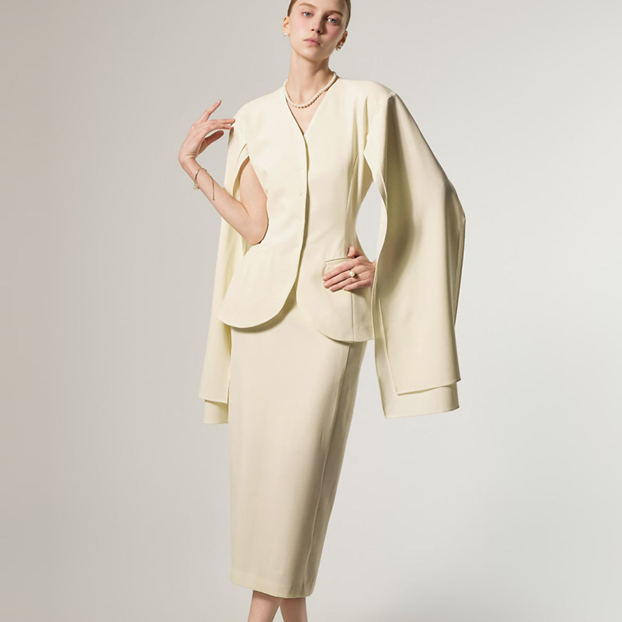 TP9202 夹克和半身裙套装