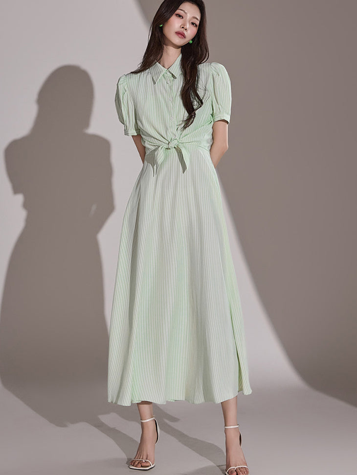 D4989 Shirt Dress Two-Piece