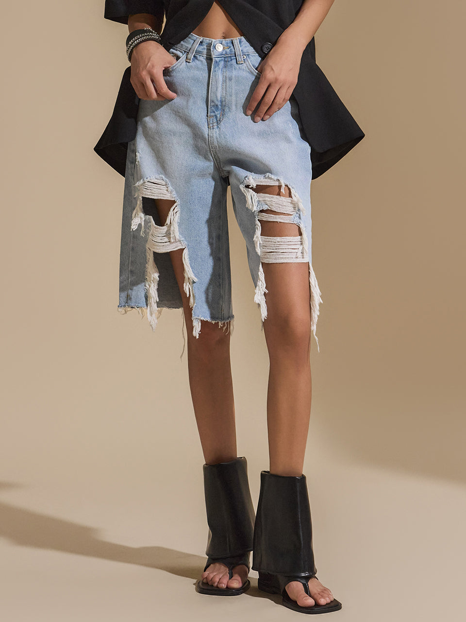 PJ522 百慕大牛仔裤