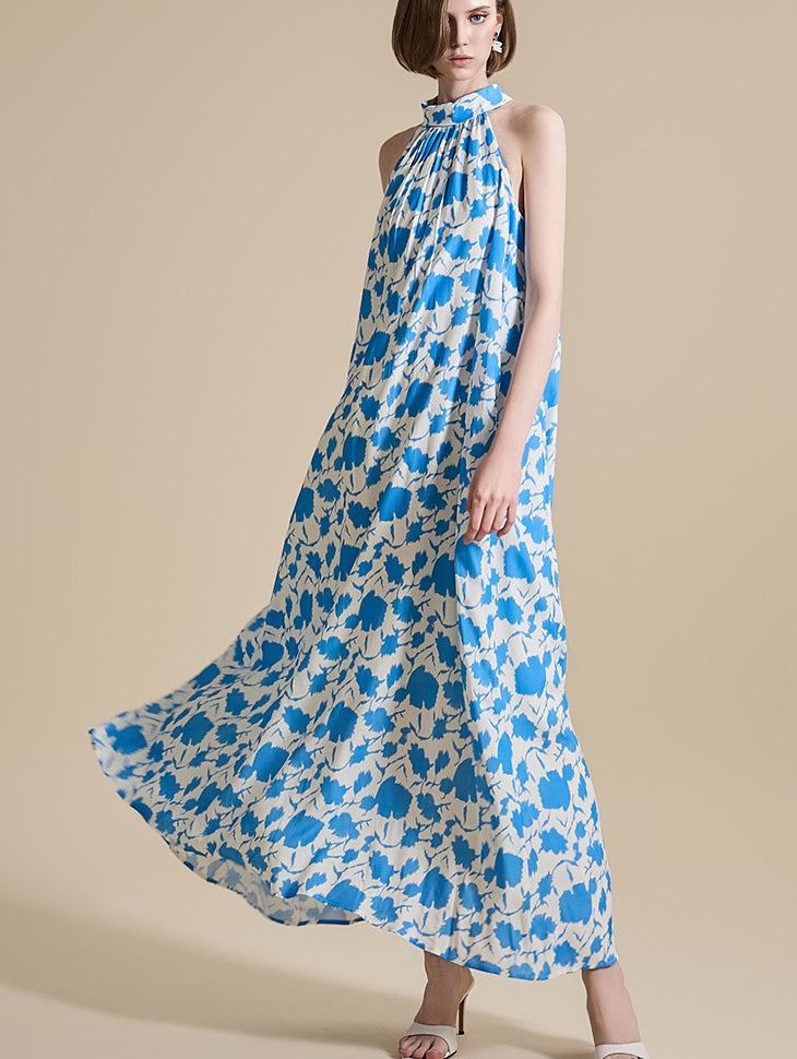 D5020 挂脖连衣裙