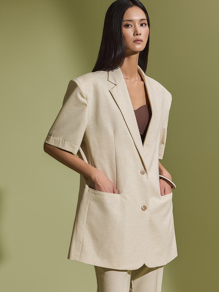 J2327 ツーボタンジャケット