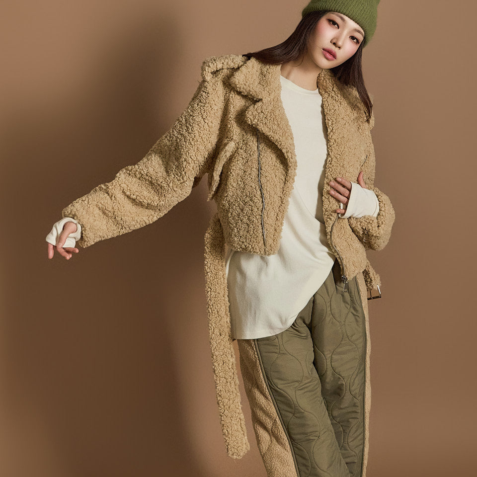 J2560 Bouclé Cropped Jacket