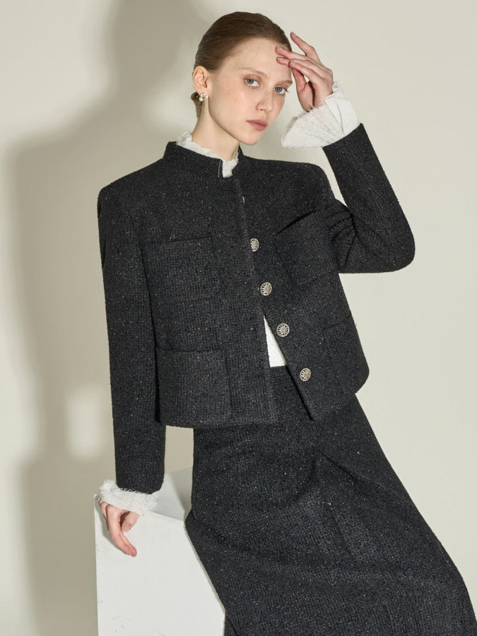 J3071 Slim Wool Jacket