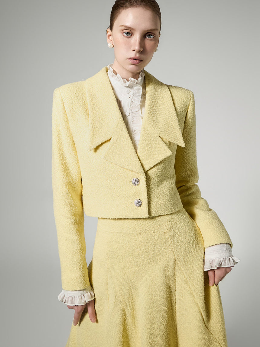 J3108 Soft Tweed Jacket