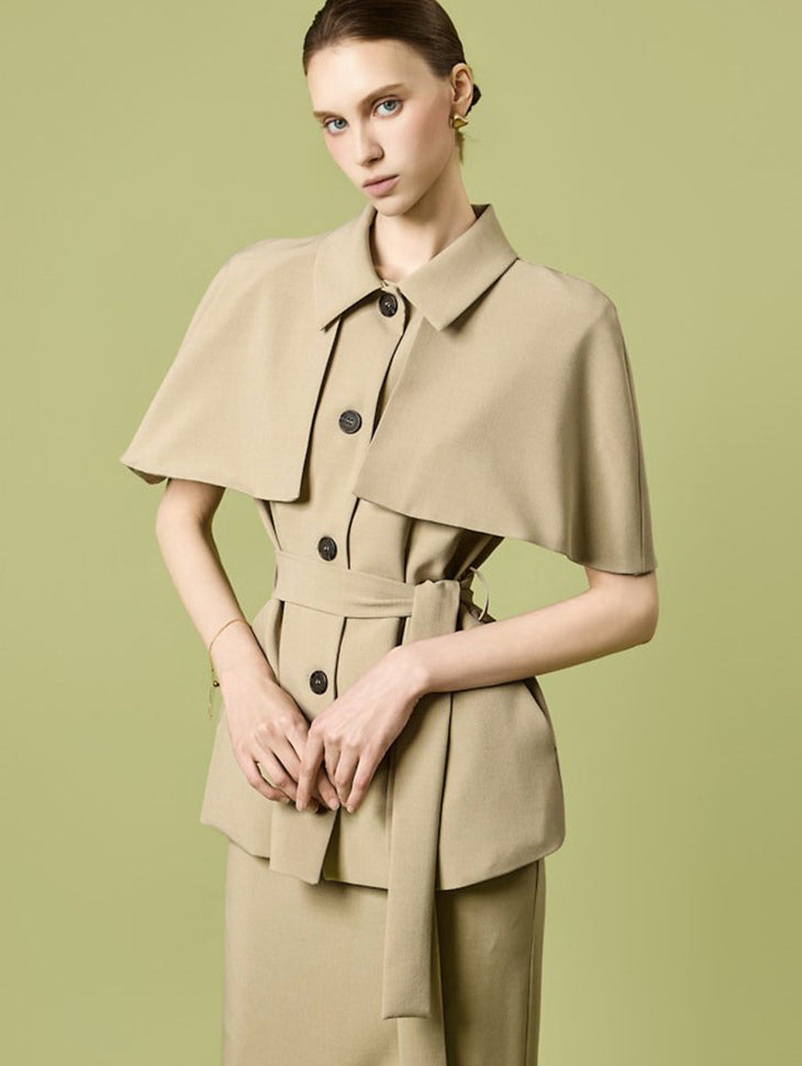 J3208 Cape Jacket