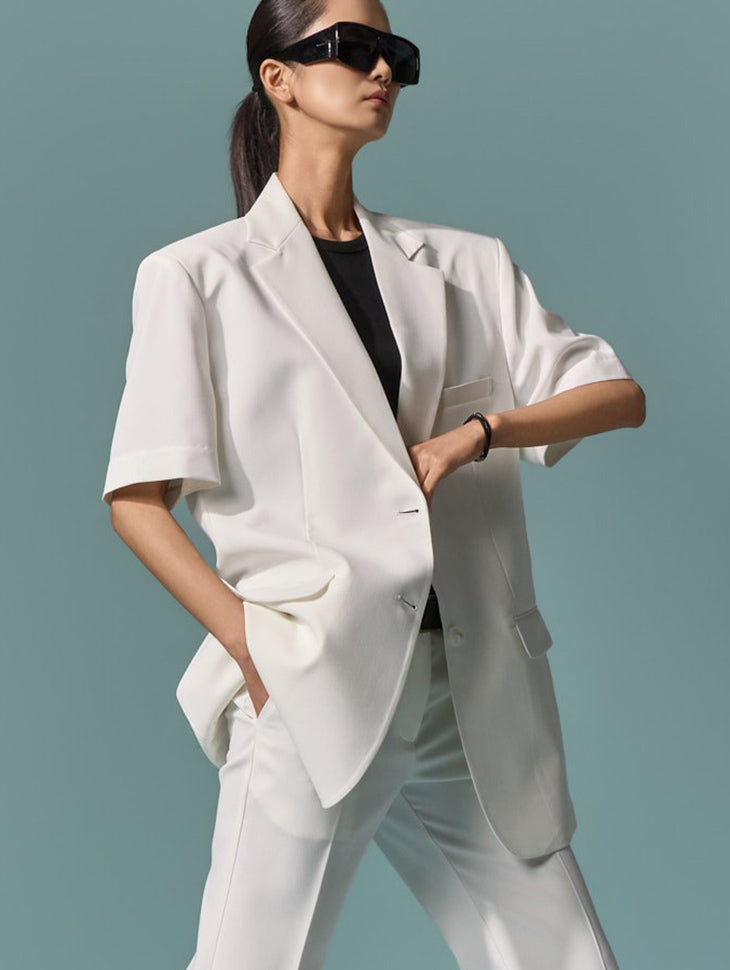 J9377 Two-Button Single Jacket