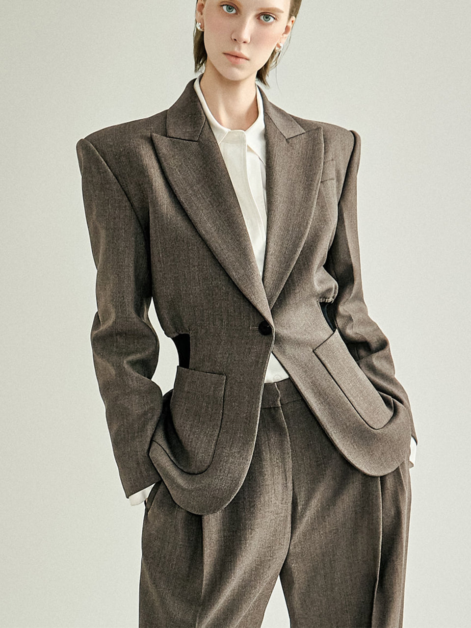 J3270 Tailored Wool Jacket