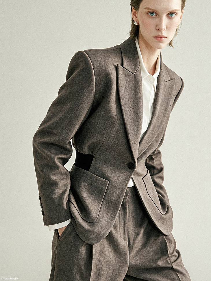 J3270 Tailored Wool Jacket