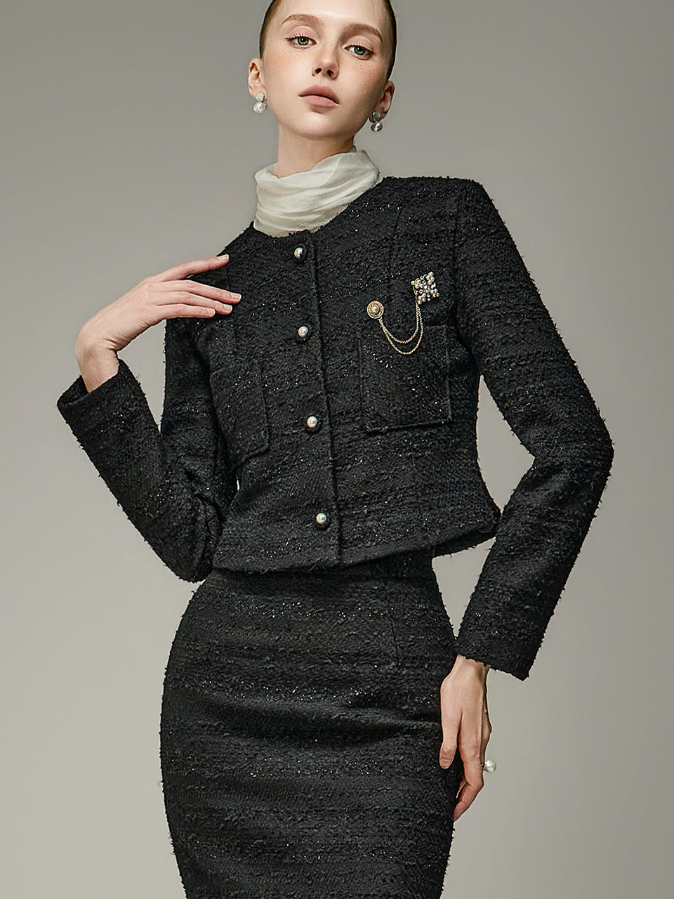 J3355 Tweed Jacket