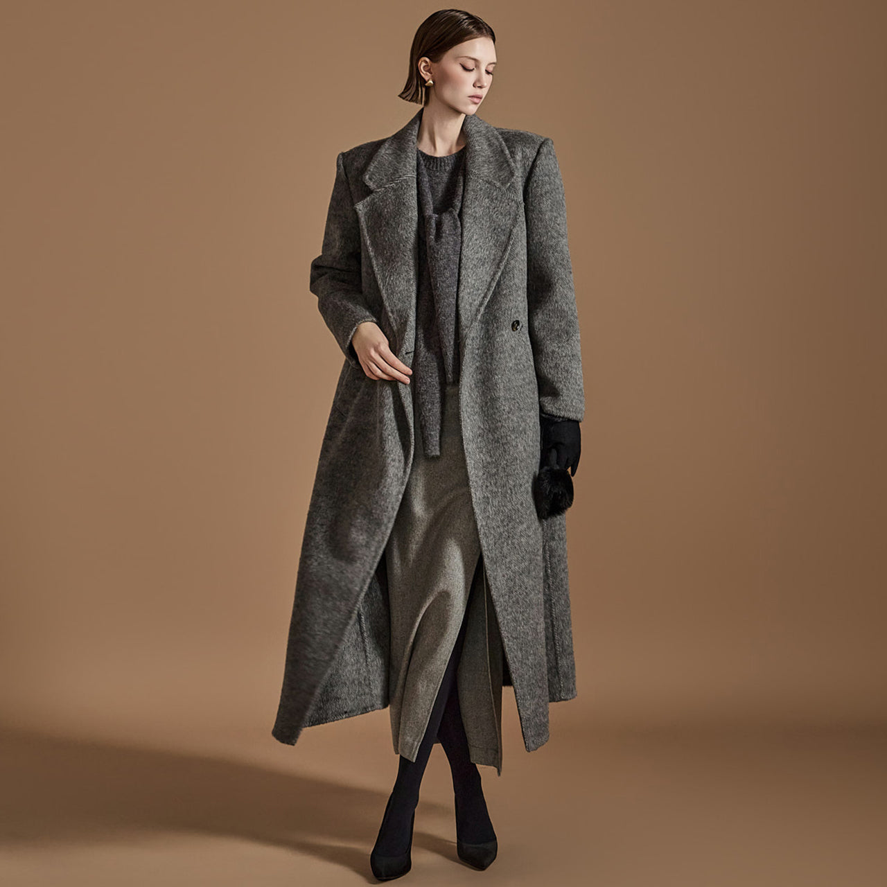 J2522 Handmade Wool Coat