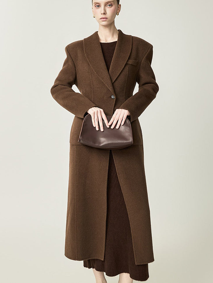 J3310 Wool Alpaca Coat