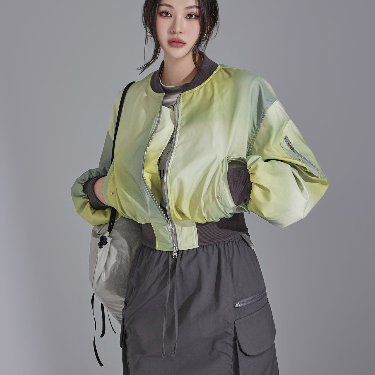 J2292 Color Gradation Blouson