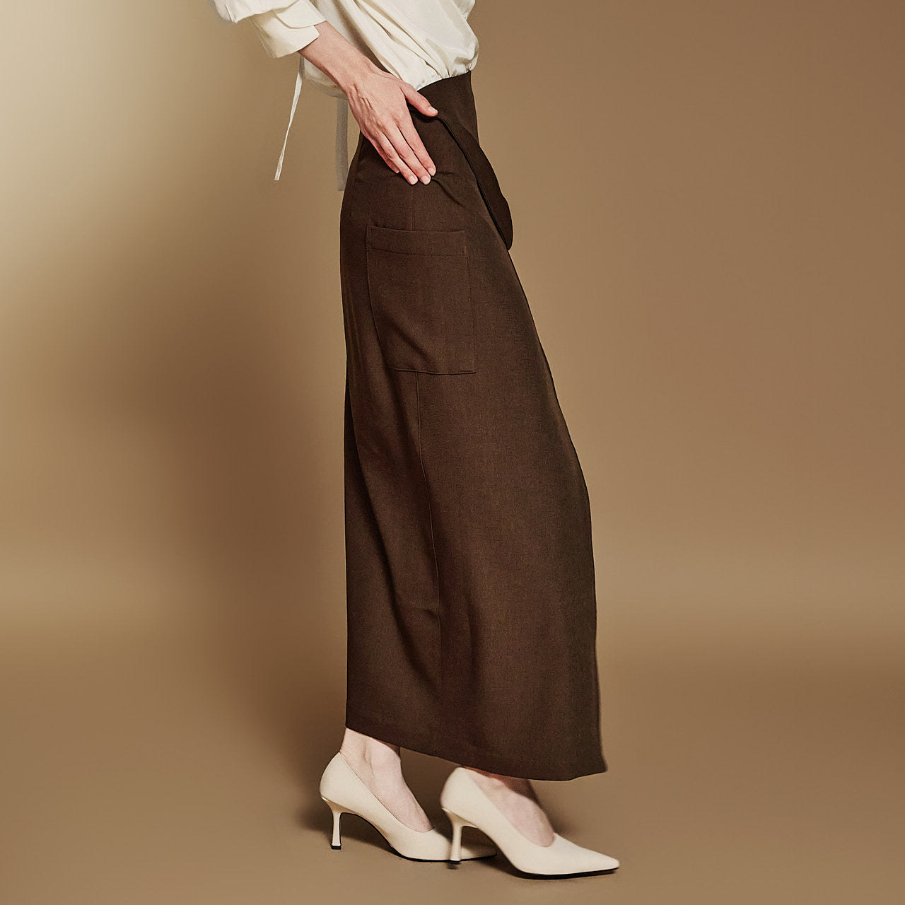 SK2808 Belted Cargo Skirt