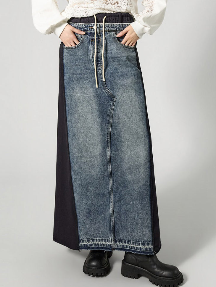 SK3177 Denim Skirt