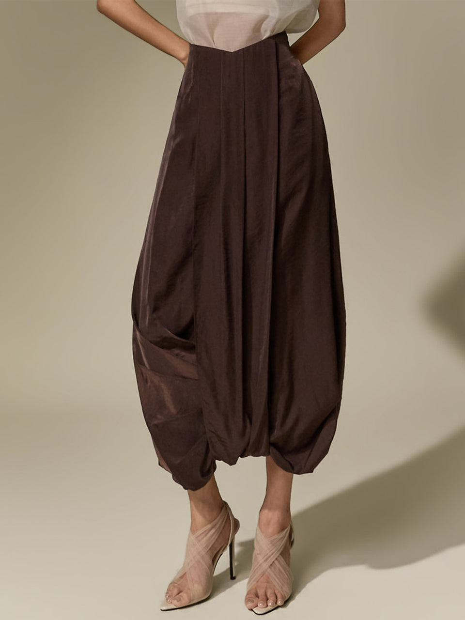 SK9303 Drape Balloon Skirt