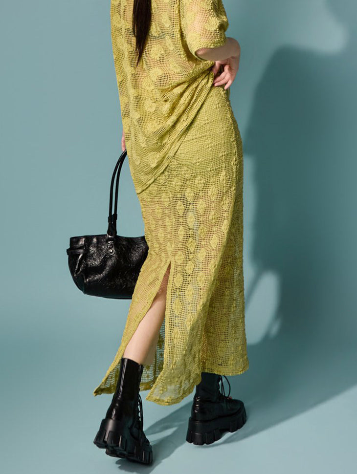 SK3245 Lace Mesh Skirt