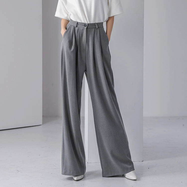 P2539  Pintuck Wide Pants