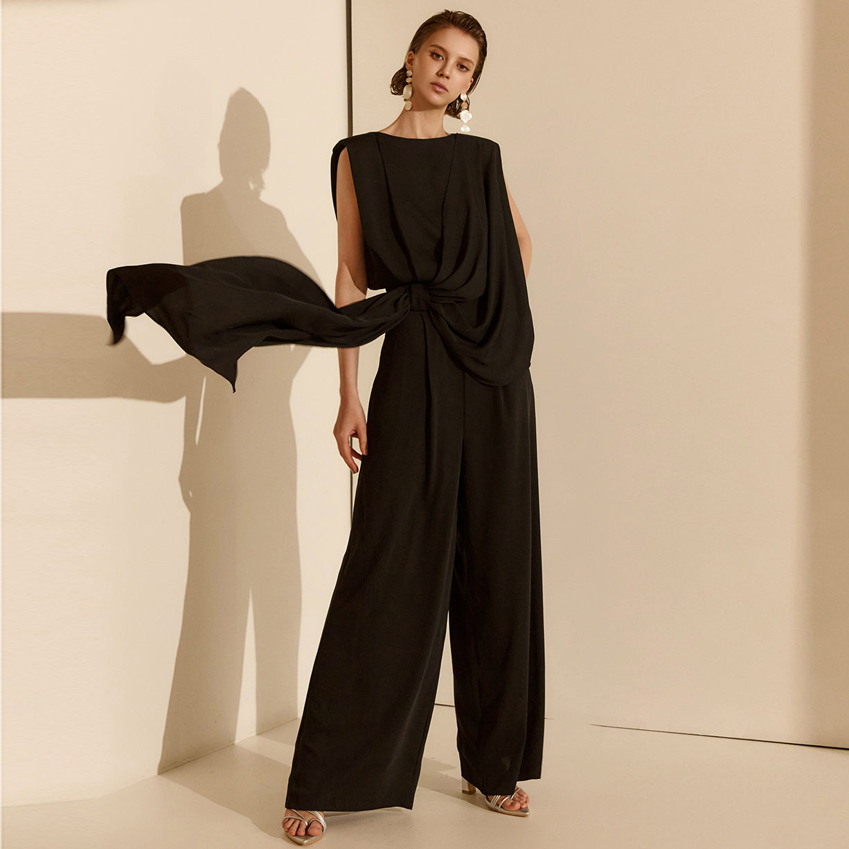 JS9001 Cooling Drape Jumpsuit