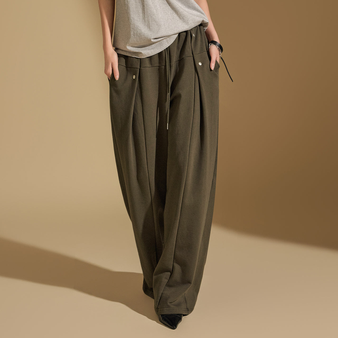 P3240 Snap Button Pants