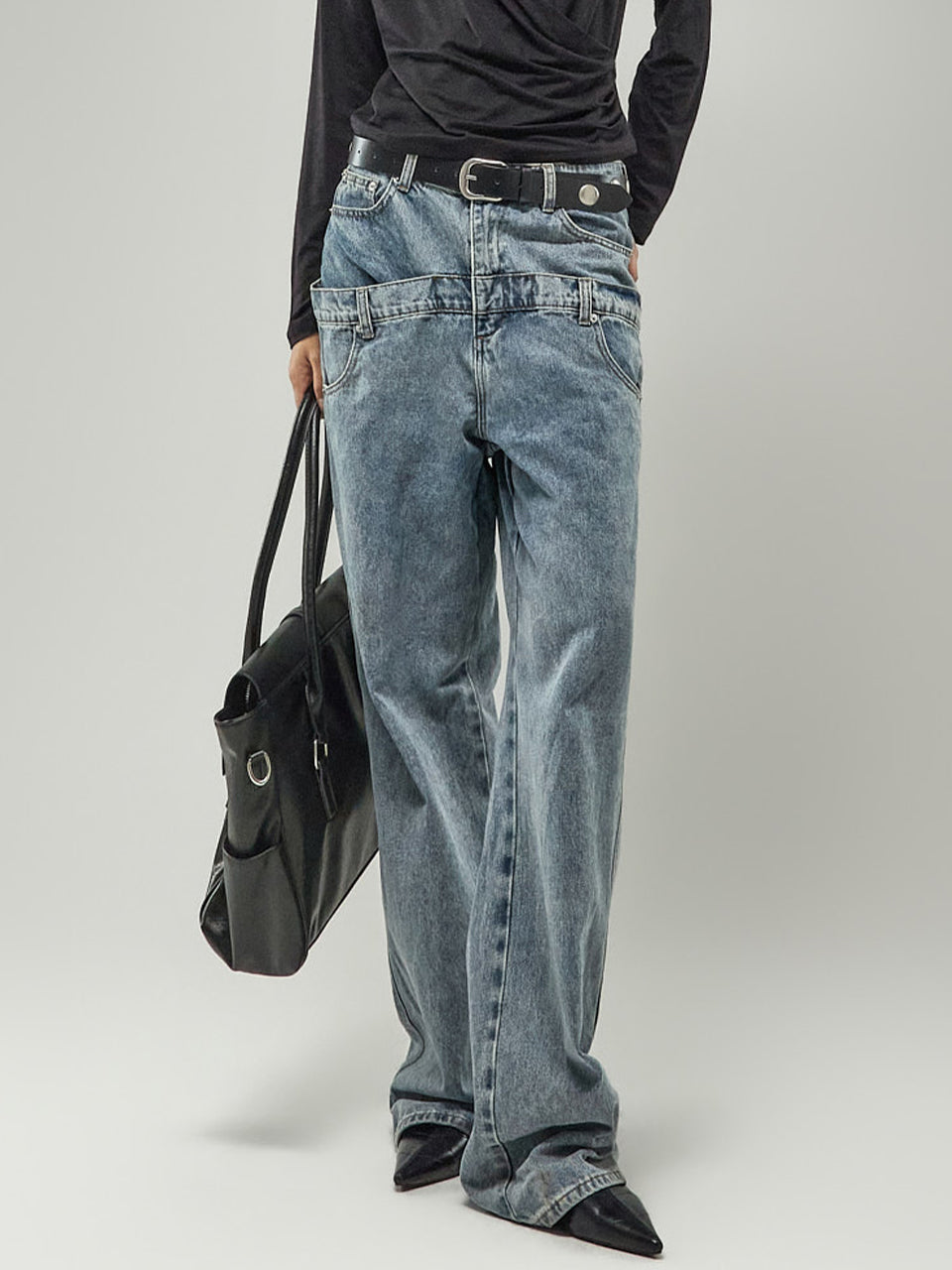 PJ598 Wide Jeans