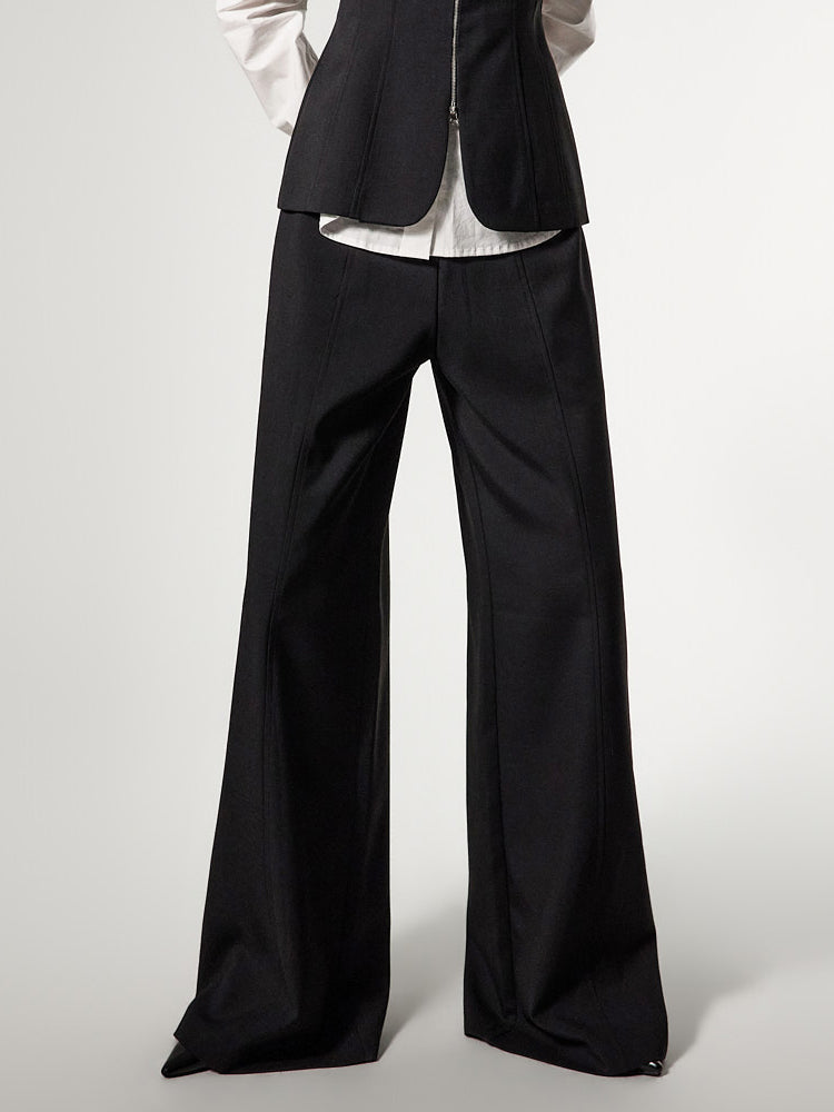 P9188 低腰阔腿长裤