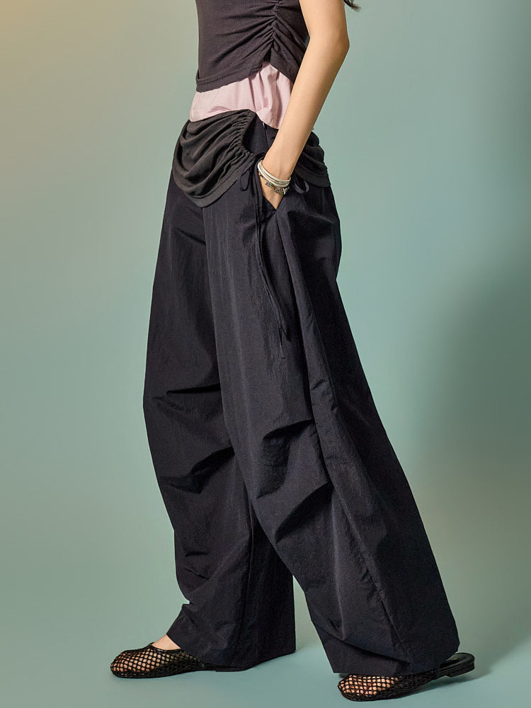 P3820 Layered Wide Pants