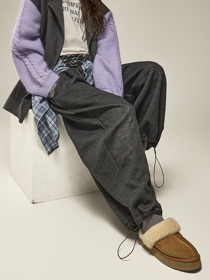 P3967 Volume Sweat Fleece-Lined Pants