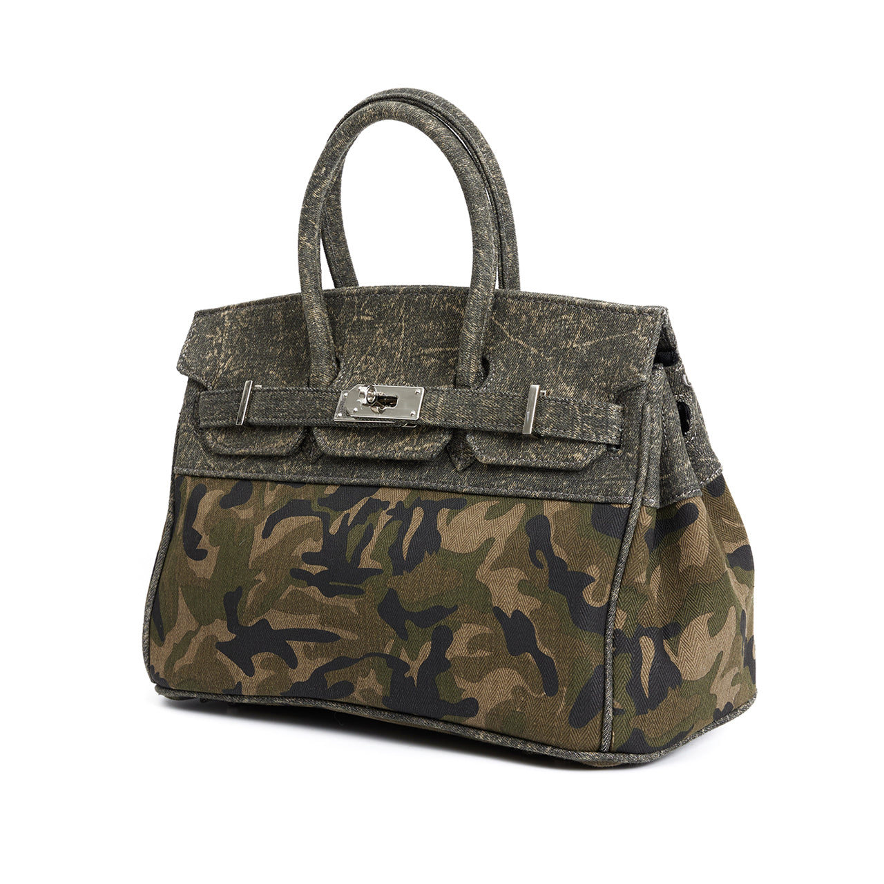 A-1633 Camouflage pattern Hand Bag