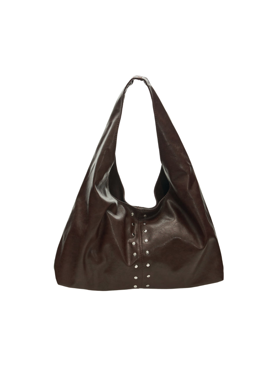 A-1877 Trapeze Studded Bag