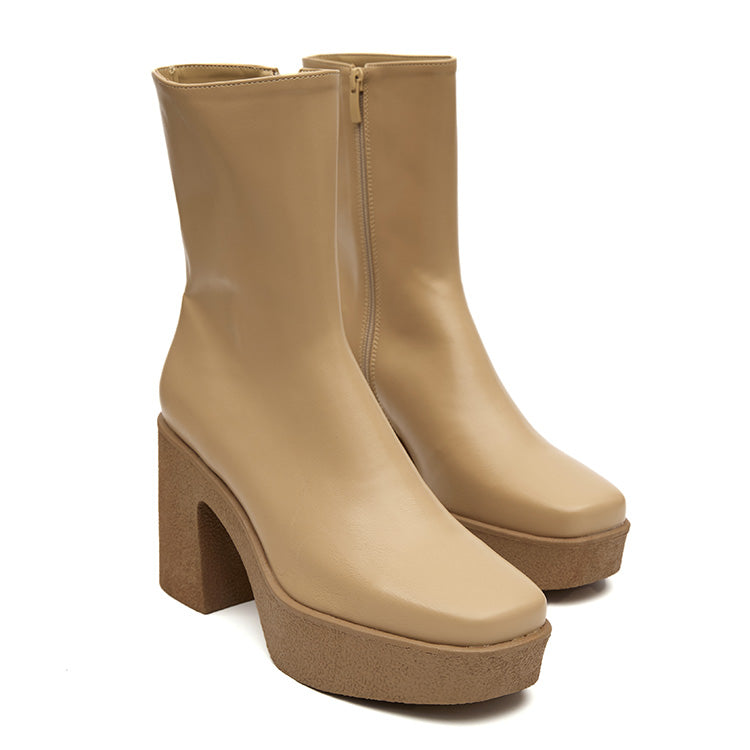 AR-3166 Platform Ankle Boots