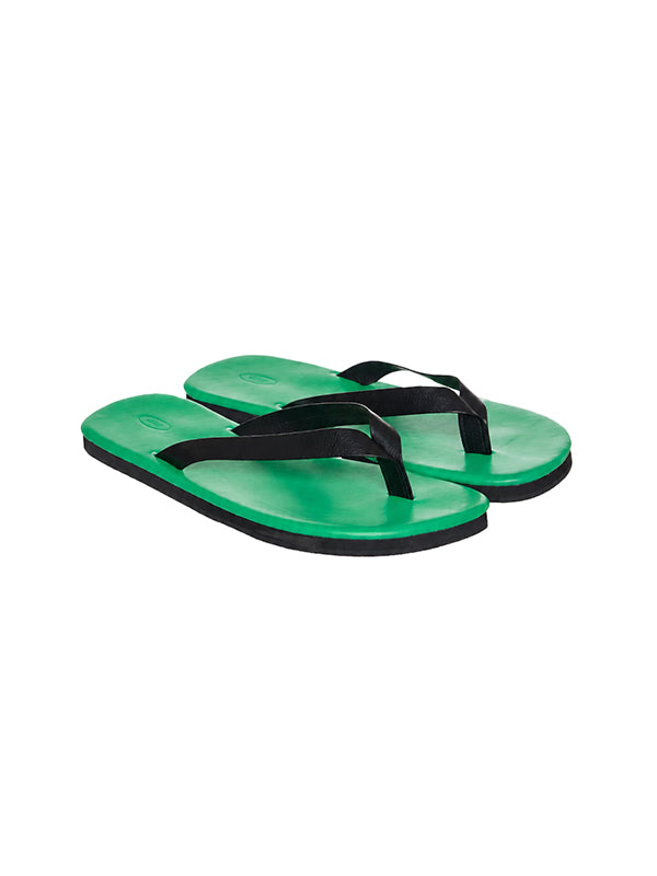 AR-3608 Neon Flat Color Block Slippers