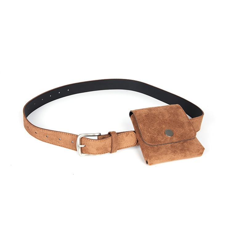 AT-517 Suede Pocket Belt