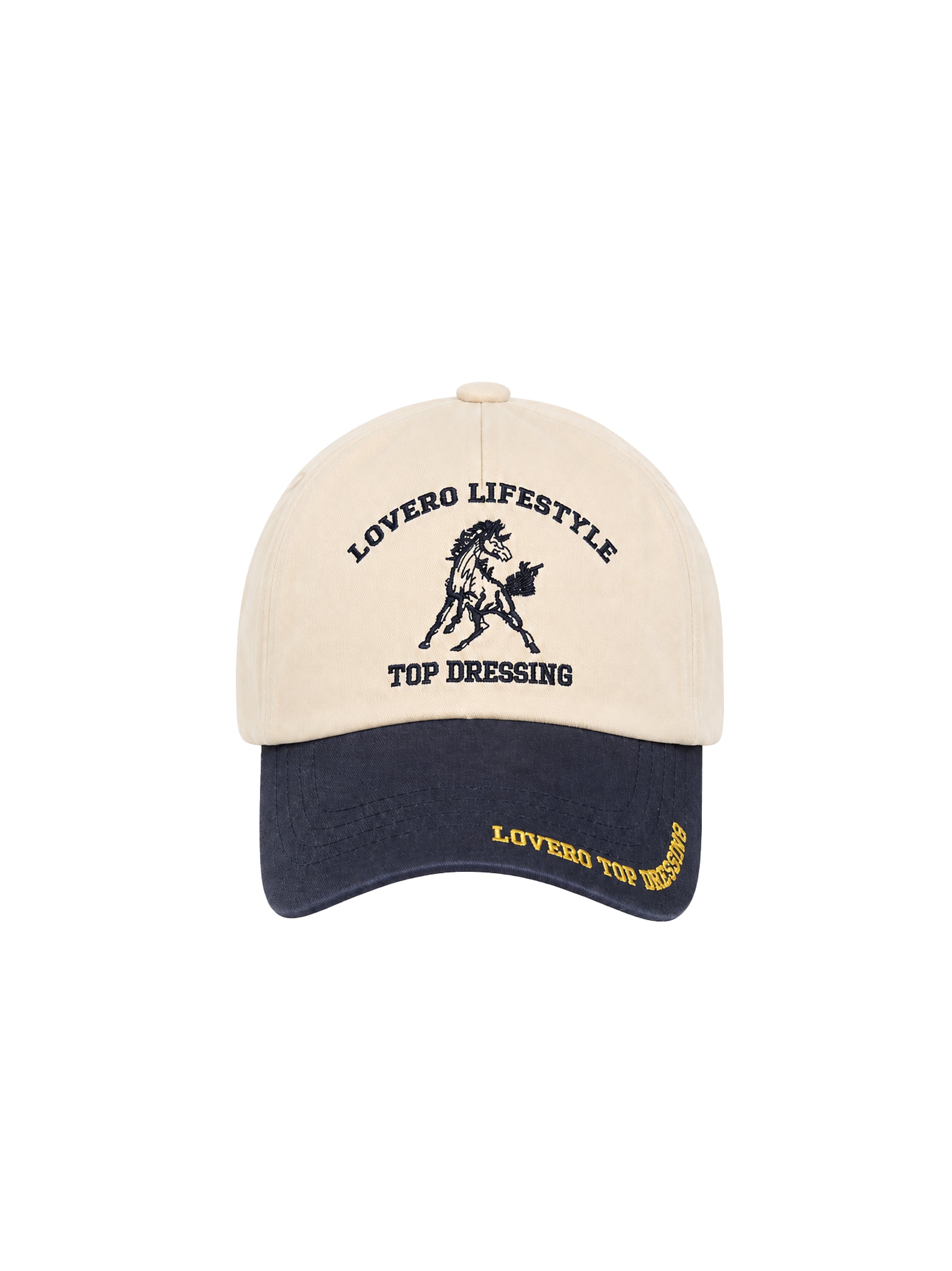 AC-907 Color Block Embroidered Ball Cap