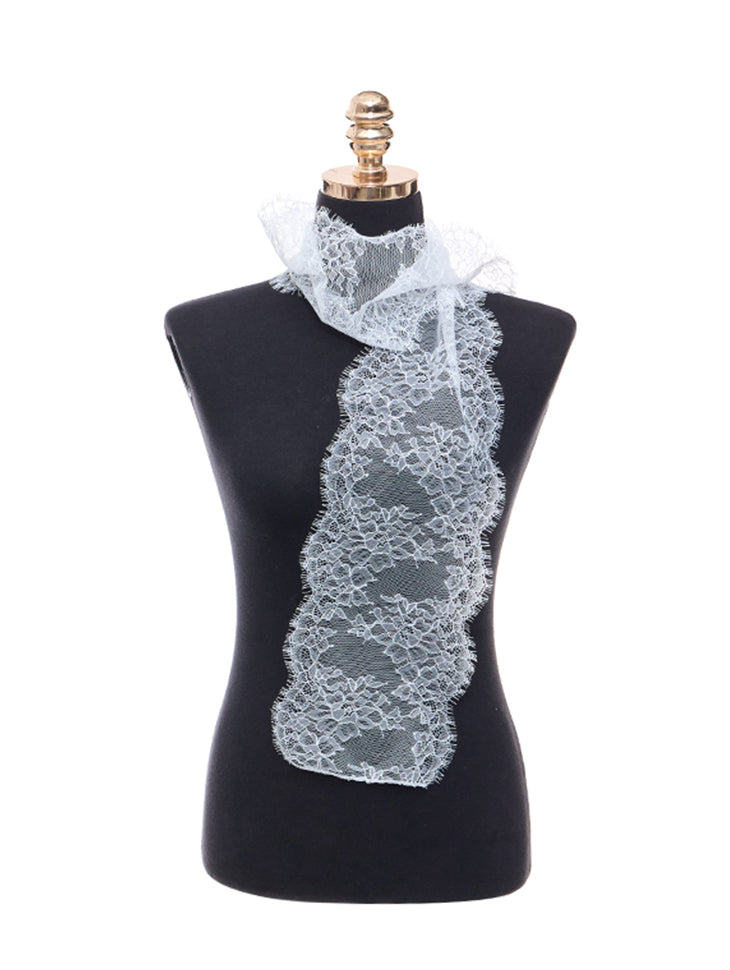 AS-1700 Sheer Lace Scarf
