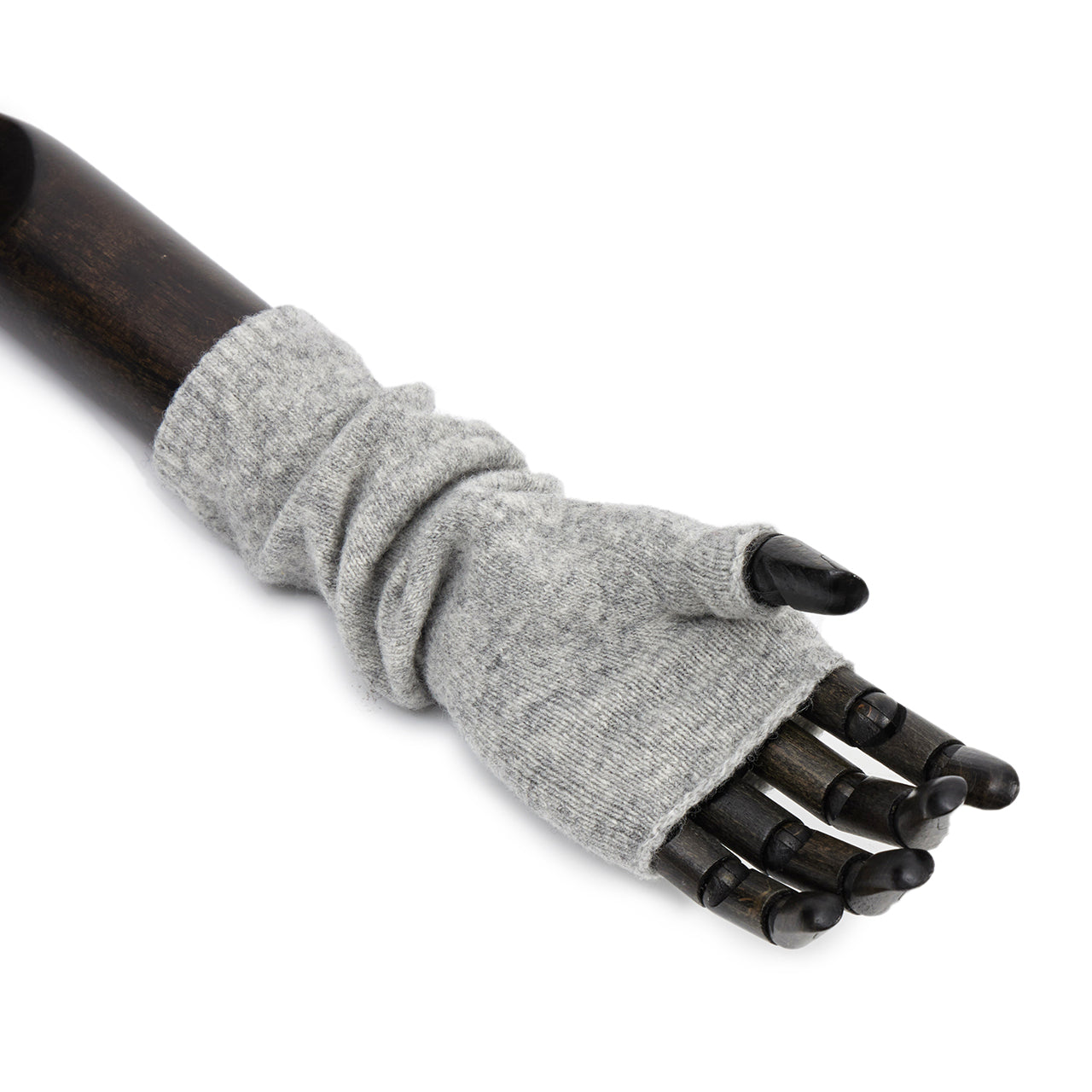 AH-193 Wool Knit Fingerless Gloves