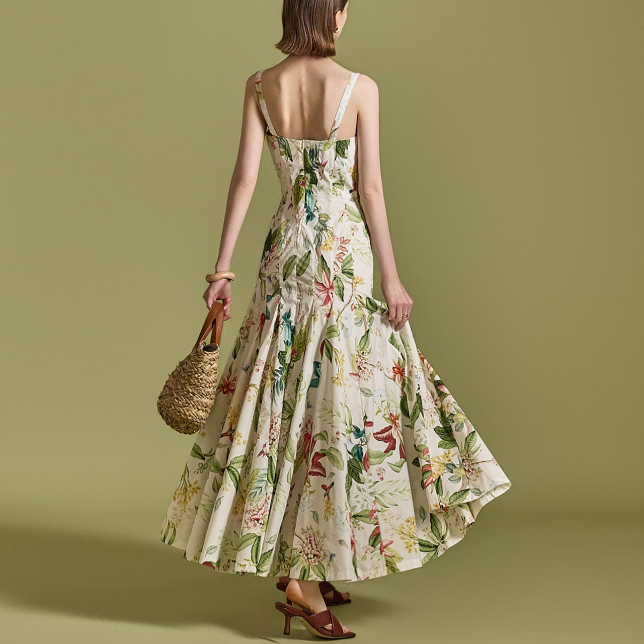 D9502 Tropical Dress