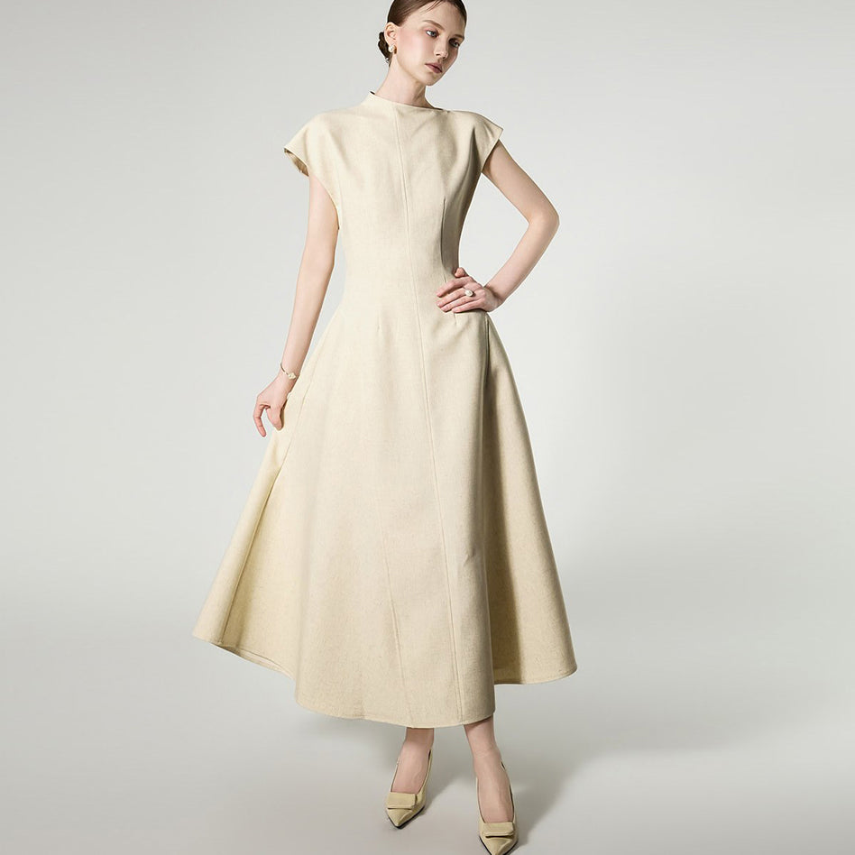 D9609 A-line Flared Dress