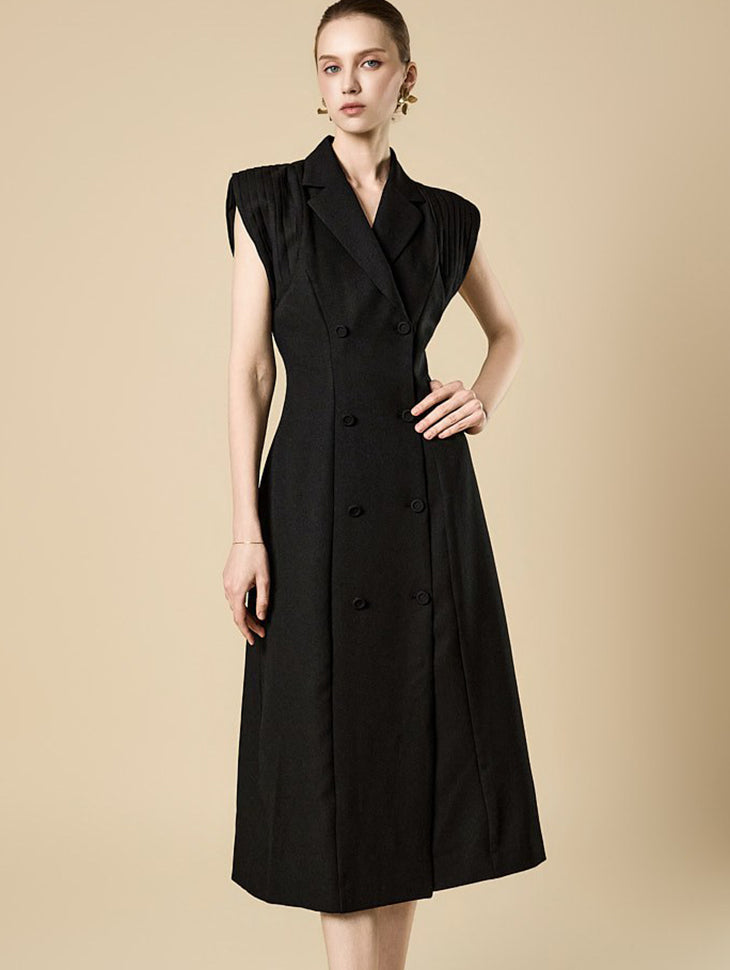 D5574 Tailored Vest Dress