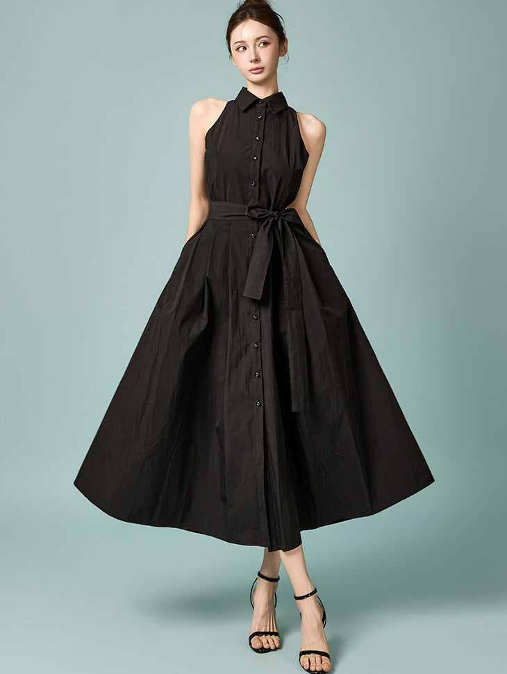 D5678 Halter Shirts Dress