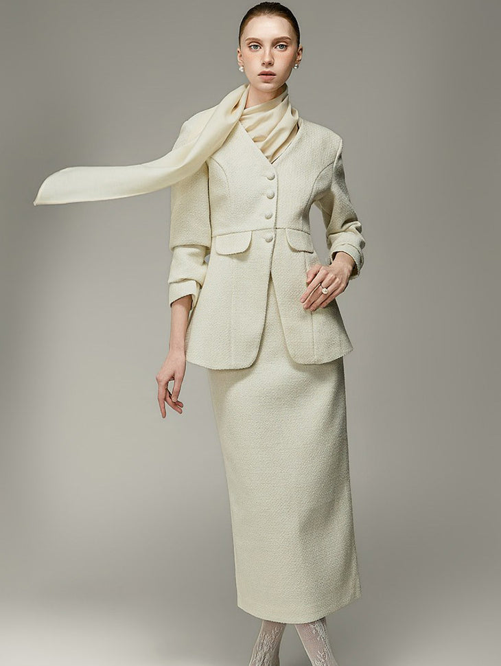 D5712 Scarf Wool Two-Piece Set