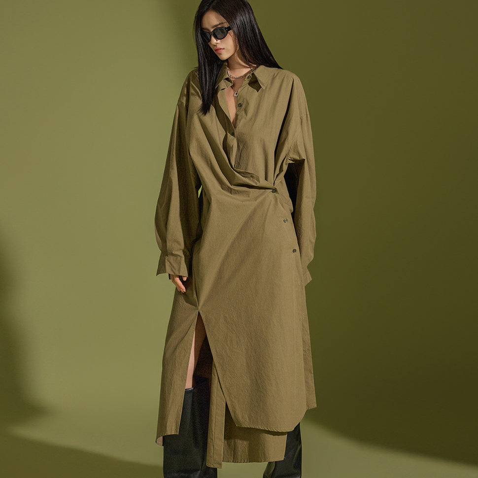 D5079 Shirt Dress