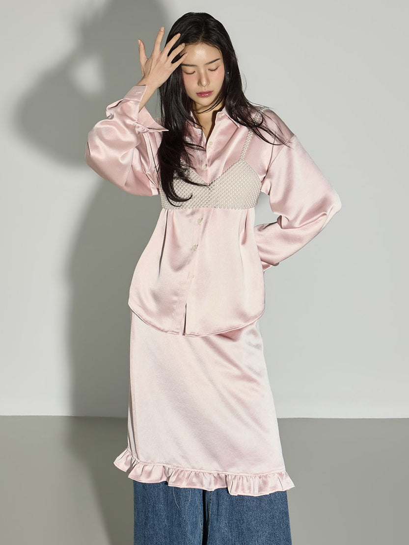 TP2325 Shirts and Skirt Set