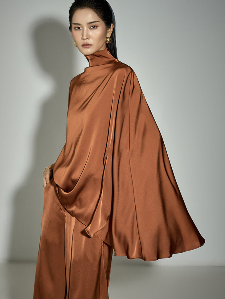 B9190 Cape Blouse