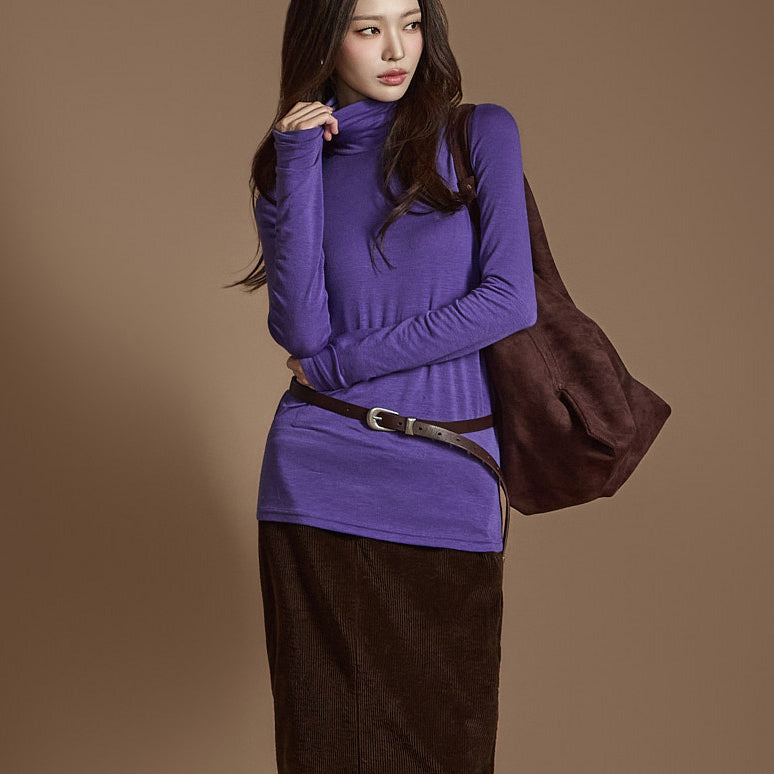 E3623 Turtleneck Top