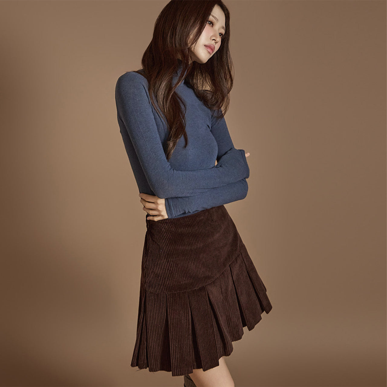 E3590 Turtleneck Top